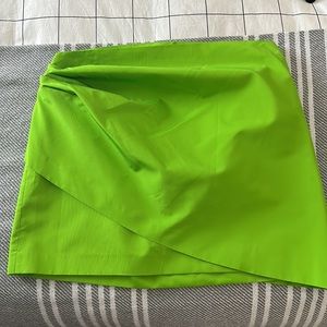 Zara Draped Mini Skirt. Worn once - like new!